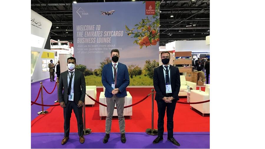 الإمارات للشحن الجوي تشارك في معرض "جلفود 2021"