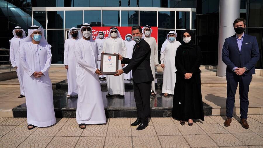 "جمارك دبي" تحصل على شهادة أفضل بيئة عمل لعام 2021