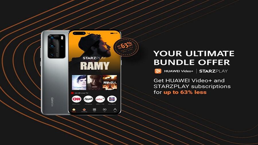 باقات STARZPLAY متوفرة الآن وحصريّاً على تطبيق HUAWEI Video