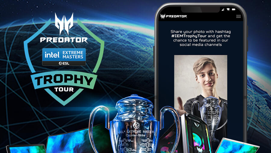 آيسر تستعرض أحدث حواسيب وشاشات Predator خلال بطولة إنتل إكستريم ماسترز 