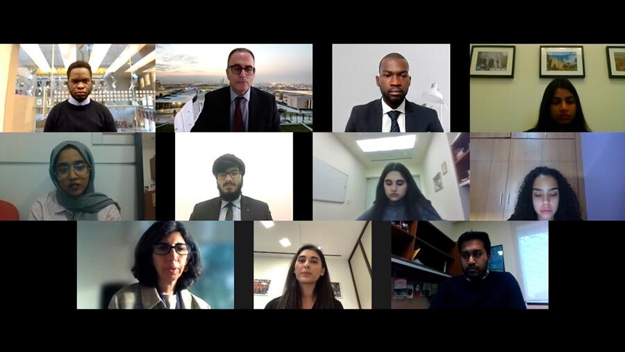 مؤسسة قطر: مؤتمر نموذج محاكاة الأمم المتحدة في جورجتاون يجذب الطلاب للحوار والمناظرة من قارات العالم