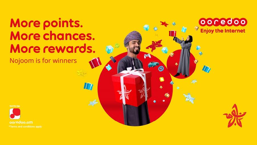 برنامج نجوم من Ooredoo يُجري سحب خاص لعملائه للفوز بآلاف الجوائز الرائعة