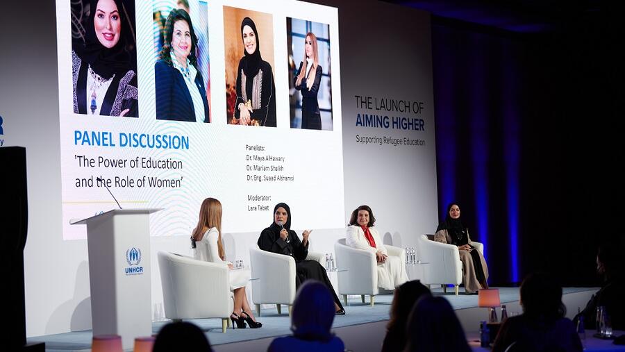 المفوضية السّامية للأمم المتحدة لشؤون اللاجئين تطلق منصة "طموحنا عالي"  لتوفير  منح التعليم العالي للاجئين