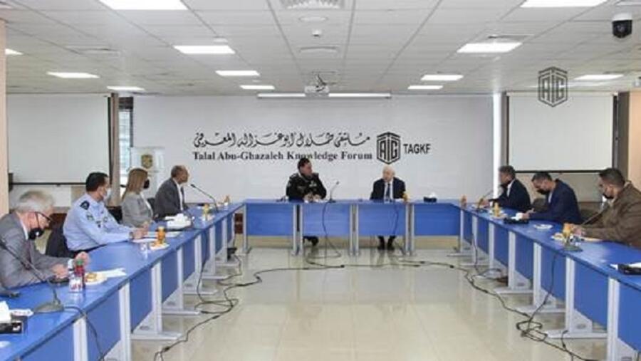 أبوغزاله يستقبل وفدا من "الأمن العام" لبحث تطوير التعاون