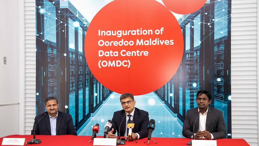 Ooredoo تطلق أول مركز بيانات متوافق مع معايير الفئة الثالثة في المالديف
