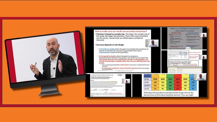 وايل كورنيل تنظّم جلسات تدريبية في مجال البحوث العلمية لأصحاب المهن الصحية في قطر 