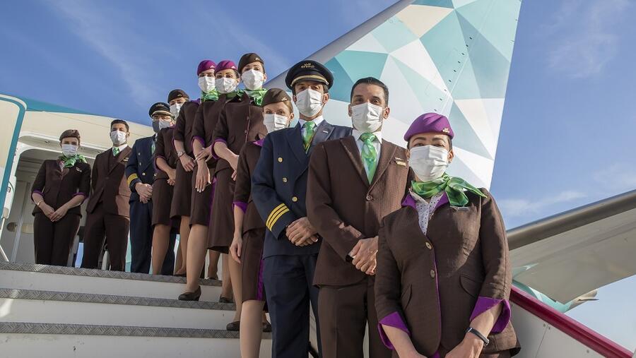 الاتحاد للطيران تستمر في أبحاثها الرائدة للاستدامة مع رحلتها البيئية الأولى لعام 2021