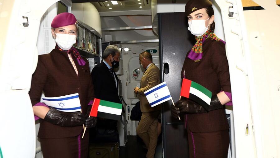 الاتحاد للطيران تطلق أول رحلة تجارية مجدولة بين أبوظبي و تل أبيب