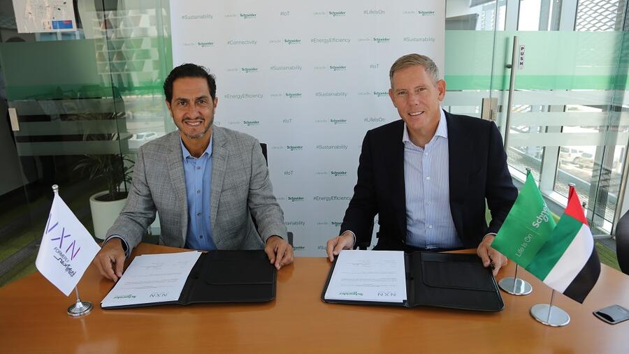 شنايدر إلكتريك و "إن إكس إن" تعلنان عن شراكة استراتيجية لدعم أجندة التحول الذكي في منطقة الخليج
