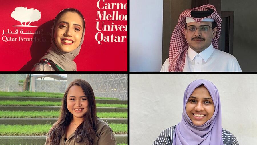 فريق جامعة كارنيجي ميلون في قطر يفوز بمسابقة التعليم المالي 2020