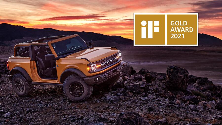 فورد برونكو الجديد كلياً يحصد جائزة iF الذهبية للتصميم لعام 2021 وسط إشادة واسعة من لجنة التحكيم