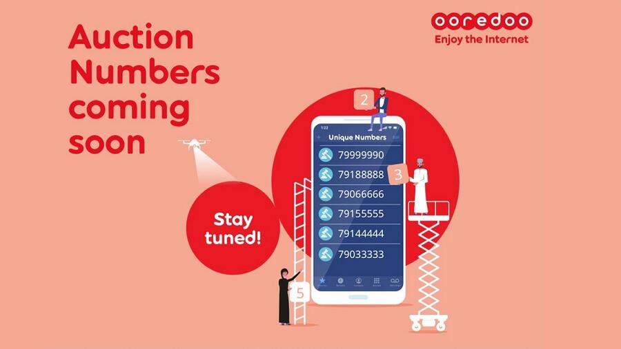 Ooredoo تتيح لعملائها الفرصة لاختيار أرقامهم المُفضلة من خلال مزادها الإلكتروني الخيري للأرقام المميزة