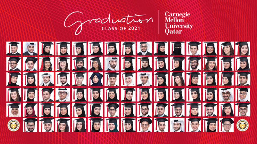 جامعة كارنيجي ميلون في قطر تحتفل بتخريج الدفعة 2021   