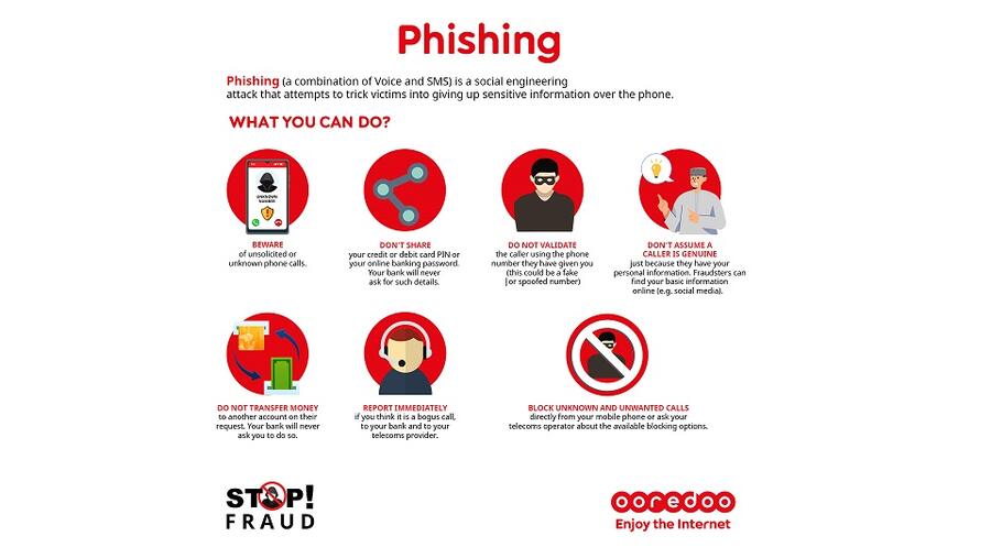 Ooredoo تطلق حملة توعوية حول سُبل مكافحة الاحتيال الإلكتروني