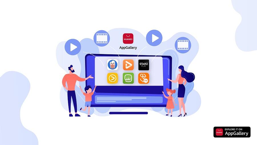 الآن مشاهدة كل ما تفضله عبر متجر  AppGallery   