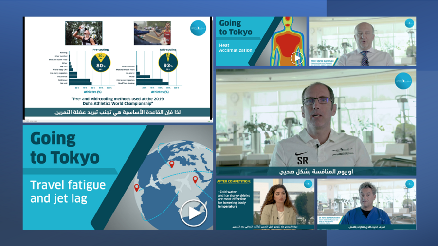 سبيتار يقدم نصائح للرياضيين المشاركين في أولمبياد طوكيو 2020