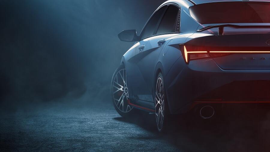 هيونداي تنشر أول صور لسيارة إلنترا N الرياضية  المجهزة للاستخدام اليومي وخوض السباقات