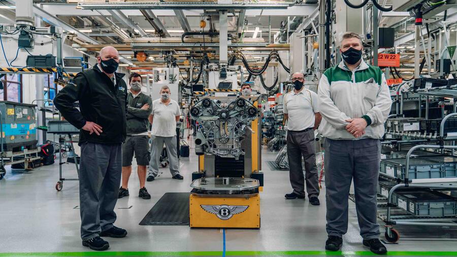 محرّك W12 لسيارة Bacalar الأولى للعملاء يكمل الاختبارات الخاصّة به