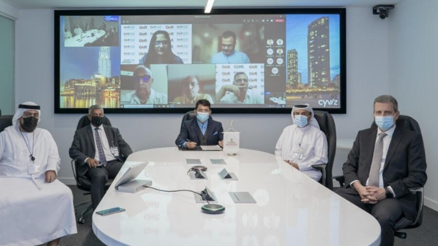 اتفاقية بين "أمن مجموعة الإمارات" و"أكاديمية جي إم آر للطيران" لتعزيز برامج التدريب