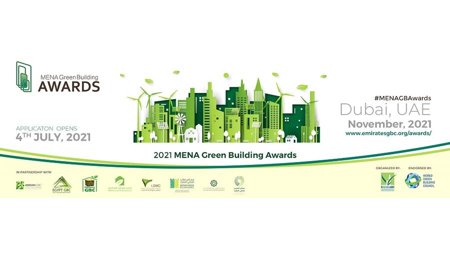 مجلس الإمارات للأبنية الخضراء يفتح باب التقدم للدورة السنوية العاشرة من "جوائز الشرق الأوسط وشمال أفريقيا للأبنية الخضراء" 2021