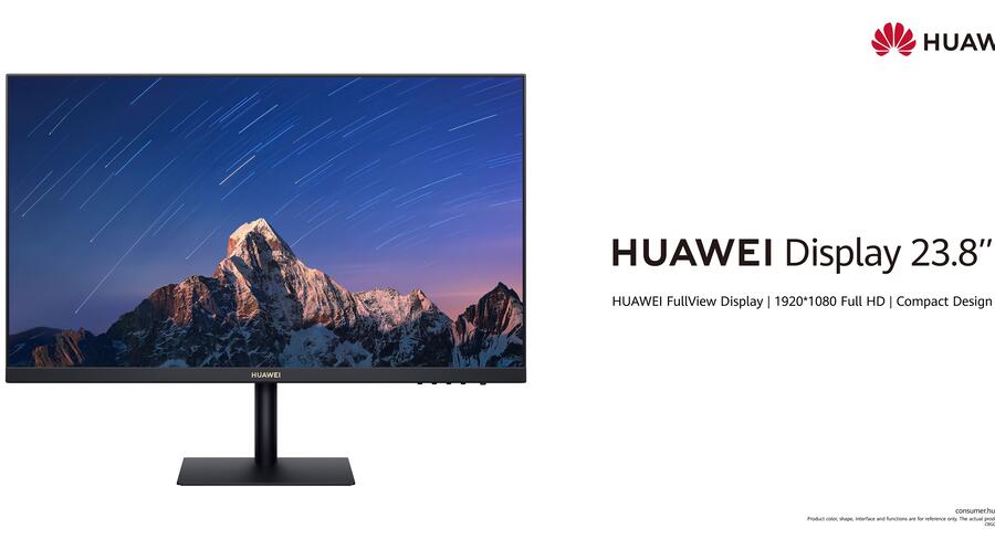 هواوي تقدم شاشة HUAWEI Display مقاس 23.8 بوصة لعشاق شاشات العرض الكاملة العصرية