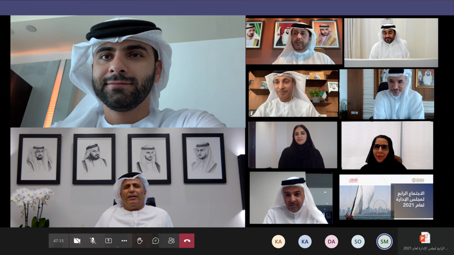 مجلس دبي الرياضي يبحث تعزيز دور القطاع الرياضي وخطط الاكتفاء الذاتي للأندية