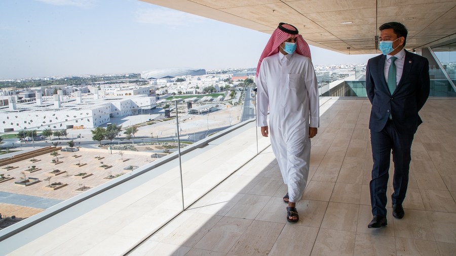 طلاب من السلفادور يكتشفون نمط الحياة والتجربة التعليمية في مؤسسة قطر