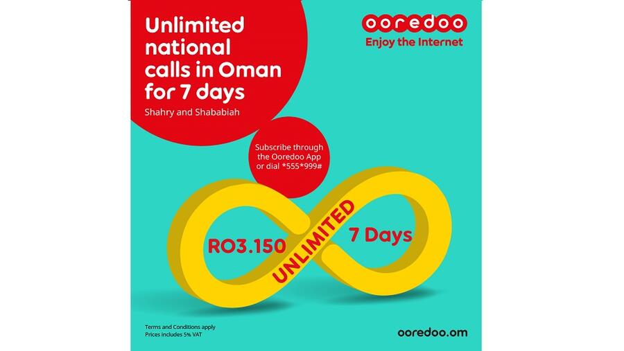 باقات المكالمات المحلية بلا توقف من Ooredoo تضمن بقاء العملاء على اتصال دائم طوال اليوم