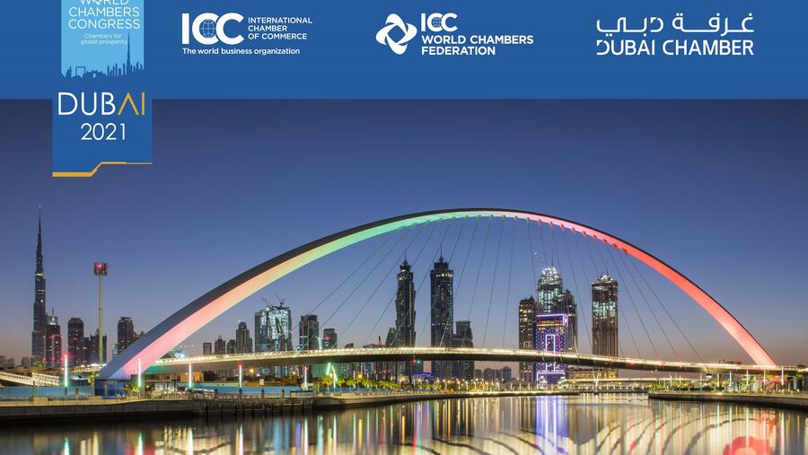 دبي تستضيف المؤتمر الثاني عشر لغرف التجارة العالمية في نوفمبر المقبل بحضور 1200 مشاركاً من 100 دولة