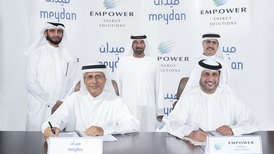 "إمباور" توقع اتفاقية استحواذ و تزويد "مدينة ميدان" بـ 382,000 طن تبريد