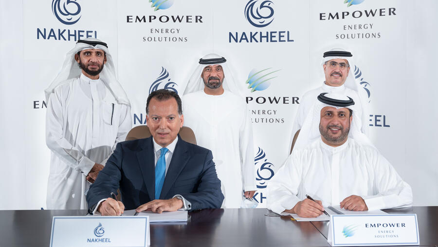 "إمباور" تستحوذ على تبريد مناطق "نخيل العقارية" بـ 860 مليون درهم 