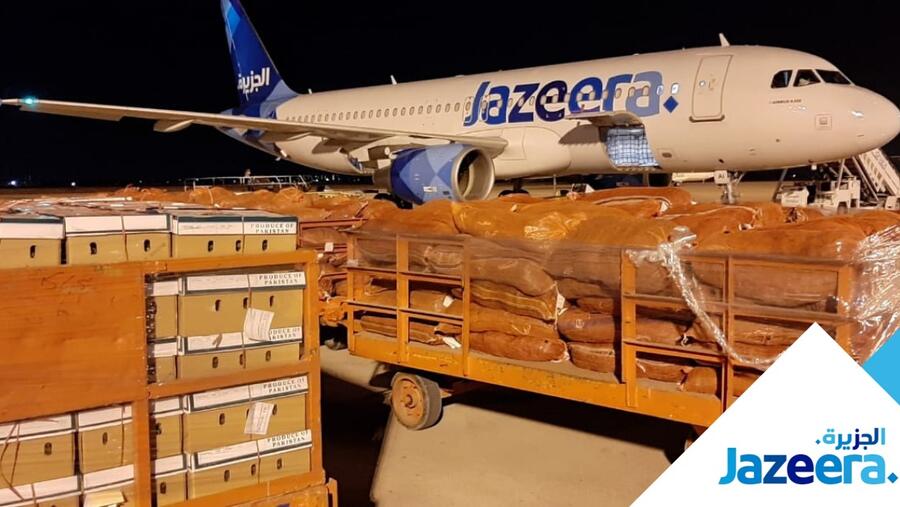 طيران الجزيرة تنجح بشحن رقماً قياسياً بلغ مليون كيلوغرام في يوليو 2021