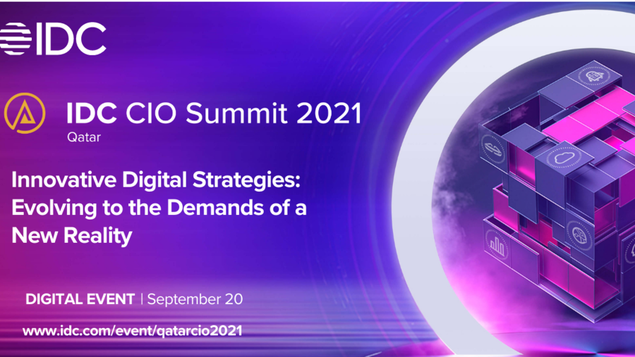 اي دي سي تطلق النسخة الافتراضية الثانية لقمة المدراء التنفيذيين لقطاع المعلومات  في قطر