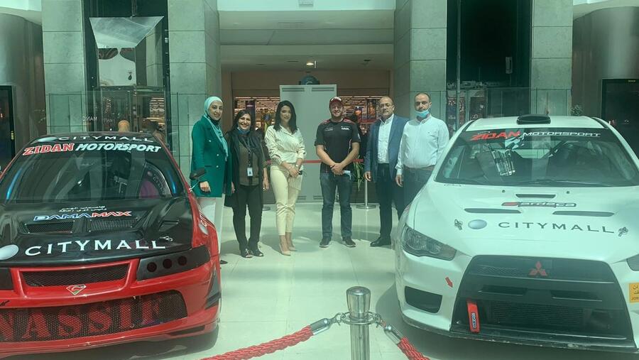 سيتي مول يرعى سائق الرالي "أمير ناصيف" في مسابقات الرالي