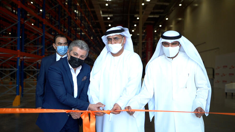 أرامكس الكويت تفتتح منشأة التوزيع الخاصة بها  في مجمع أجيليتي اللوجستي في الصليبية