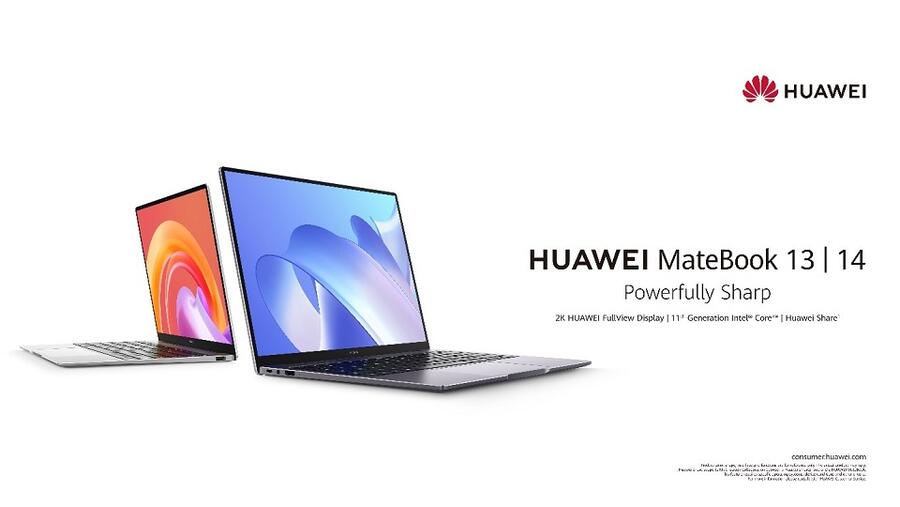 جهاز الحاسوب المحمول الأنيق HUAWEI MateBook 14 من هواوي بدقة عرض 2K متوفر للطلب المسبق في عُمان