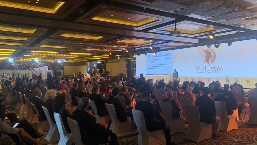 الحكمة تشارك في مؤتمر ومعرض الشرق الأوسط الدولي السادس للأمراض الجلدية وطب التجميل "ميدام 2021" بدبي