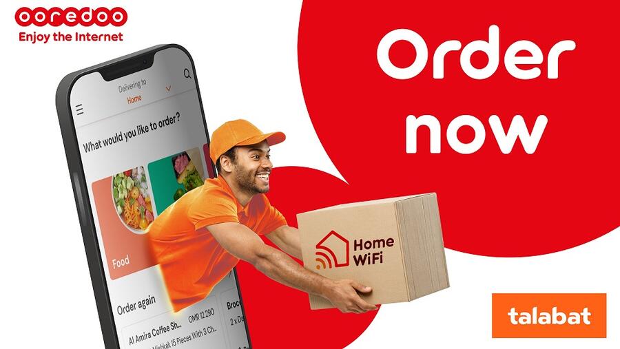 Ooredoo تتيح لعملائها طلب خدمة الإنترنت المنزلي عبر تطبيق ’طلبات ‘