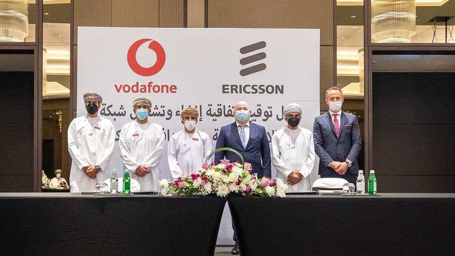 فودافون في عُمان توقع اتفاقية شراكة مع إريكسون العالمية