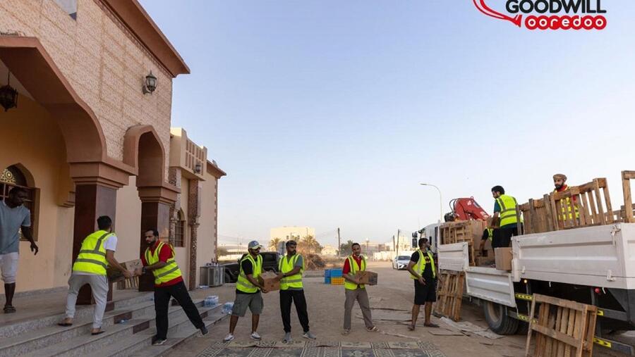 عائلة Ooredoo تتكاتف لتخفيف الآثار المترتبة جراء إعصار شاهين      