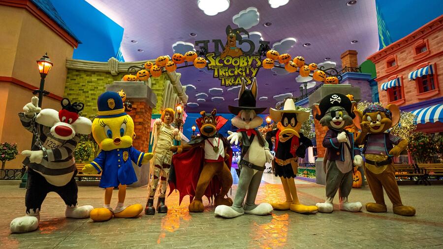 عالم وارنر براذرز أبوظبي تستقبل ضيوفها بأجمل الفعاليات المستوحاة من أجواء الهالوين خلال شهر أكتوبر