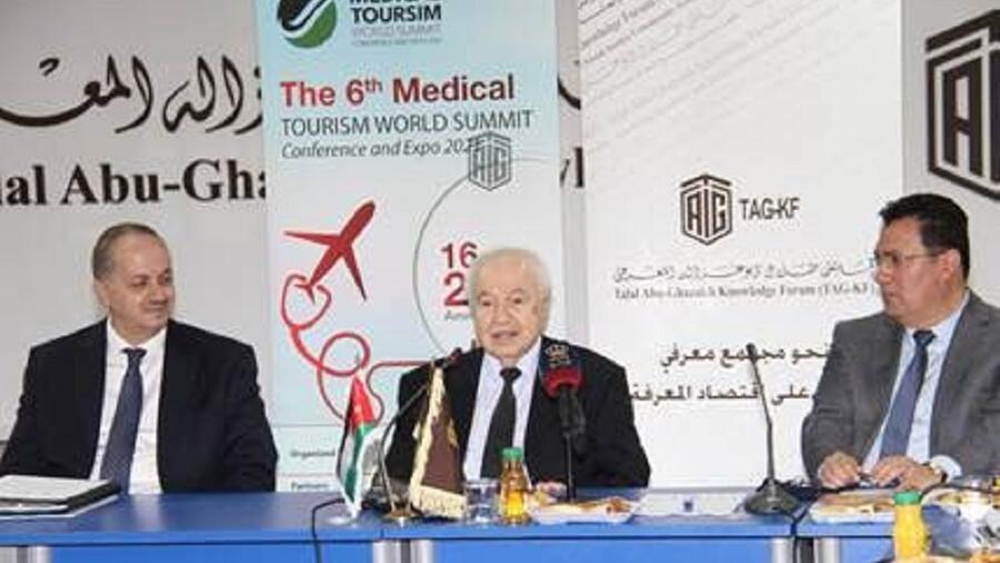 أبوغزاله: دور المؤتمر إبراز الإمكانيات السياحية والطبية الأردنية للعالم