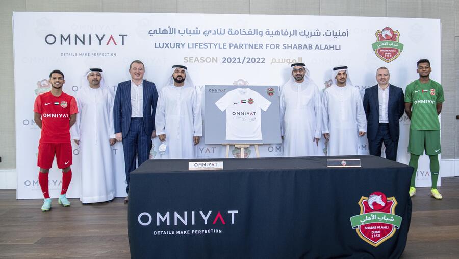 أمنيات تجدد رعايتها لشباب الأهلي شريكاً للرفاهية والفخامة
