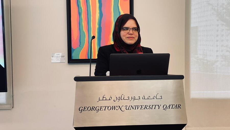 أستاذة الأدب بجورجتاون نادية سالم تناقش كتابها القادم في ندوات قطر تقرأ 