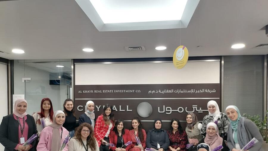 سيتي مول يحتفل مع موظفاته بمأدبة إفطار
