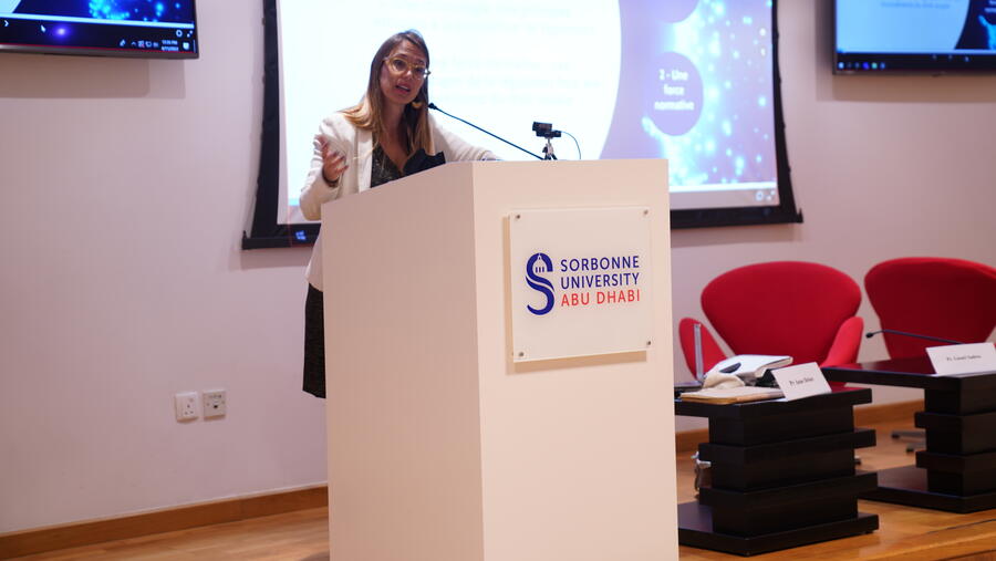 نظمت جامعة السوربون أبوظبي مؤتمراً بعنوان " ماهي أنظمة الذكاء الاصطناعي"