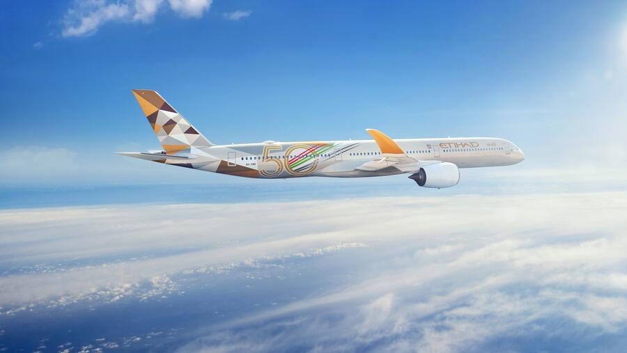 الاتحاد للطيران تعزز الاستدامة في قطاع الطيران مع أسبوع من الرحلات التجريبية للحد من الانبعاثات الكربونية