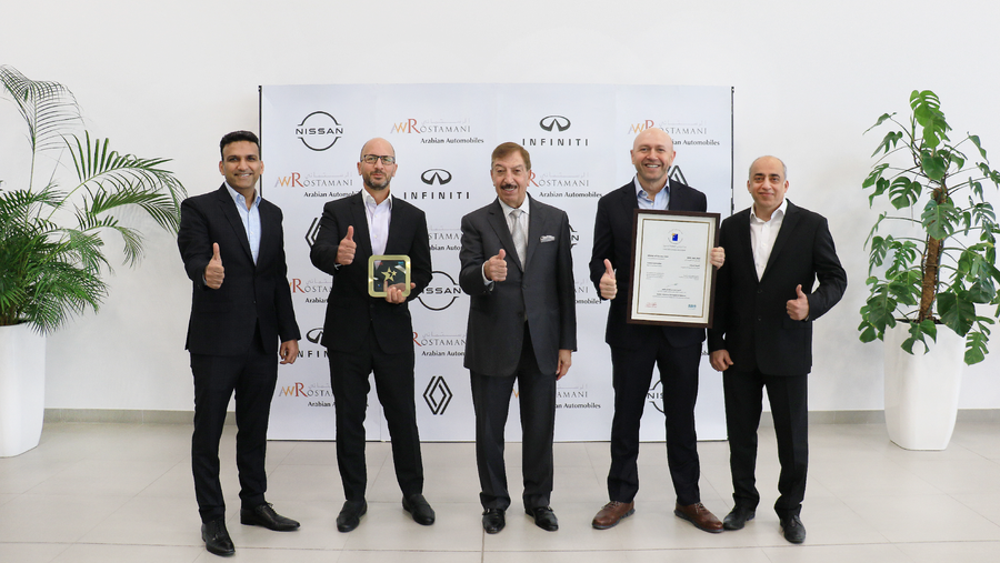 العربية للسيارات تحصل على الجائزة المتخصصة لقطاع التجزئة للعام الثامن على التوالي لعلاماتها الثلاث