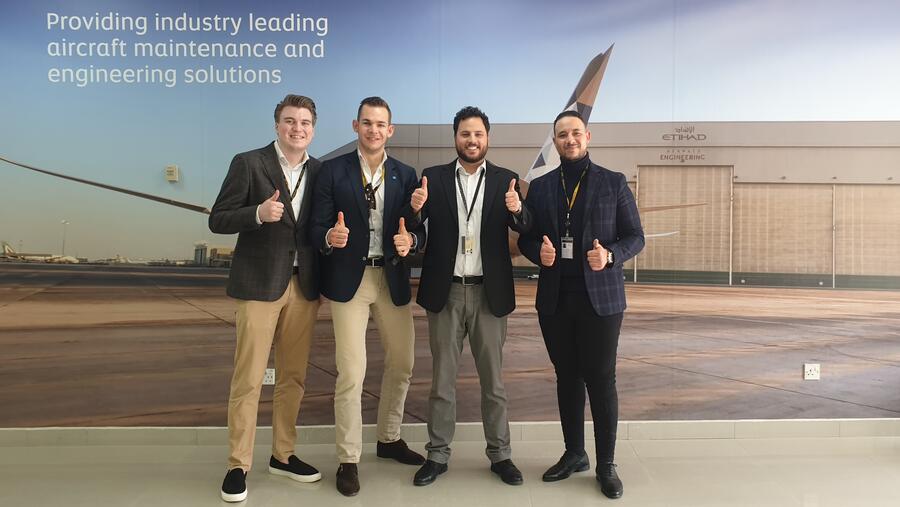 الاتحاد الهندسية توقّع اتفاقية مع تاتش داون أفييشن لتزويدها بمكوّنات الطائرات