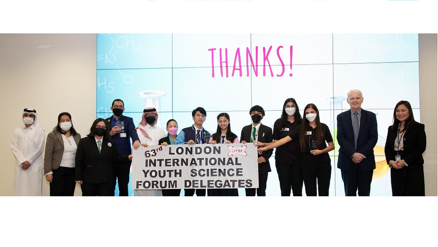 الفائزون بالمسابقة العلمية  في قطر يشاركون في منتدى العلوم والتكنولوجيا والهندسة والرياضيات (STEM) في لندن